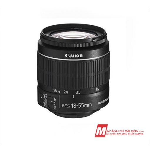 Lens KIT Canon 18-55 IS II chữa cháy chụp ảnh đa dụng góc rộng cho máy ảnh Crop
