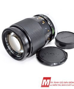 Lens chân dung MF Canon FD 135F2.5 SSC xóa phông đẹp ngàm FD