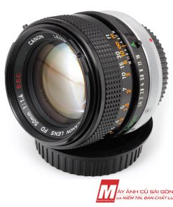 Lens chân dung MF Canon FD 50F1.4 SSC xóa phông ngàm FD