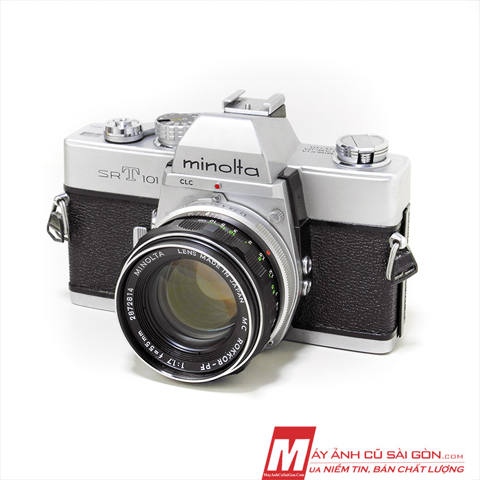 Body máy ảnh Film Minolta SRT 101 ngoại hình đẹp cơ tốc đo sáng ...