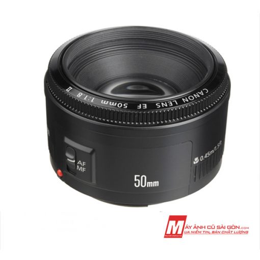 Lens chụp ảnh chân dung xóa phông Canon 50F1.8 II giá rẻ