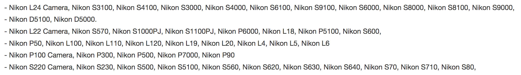 Nikon chuẩn UC-E6