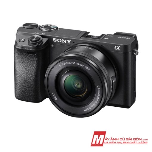 Máy ảnh Sony A6300 màu đen đẹp