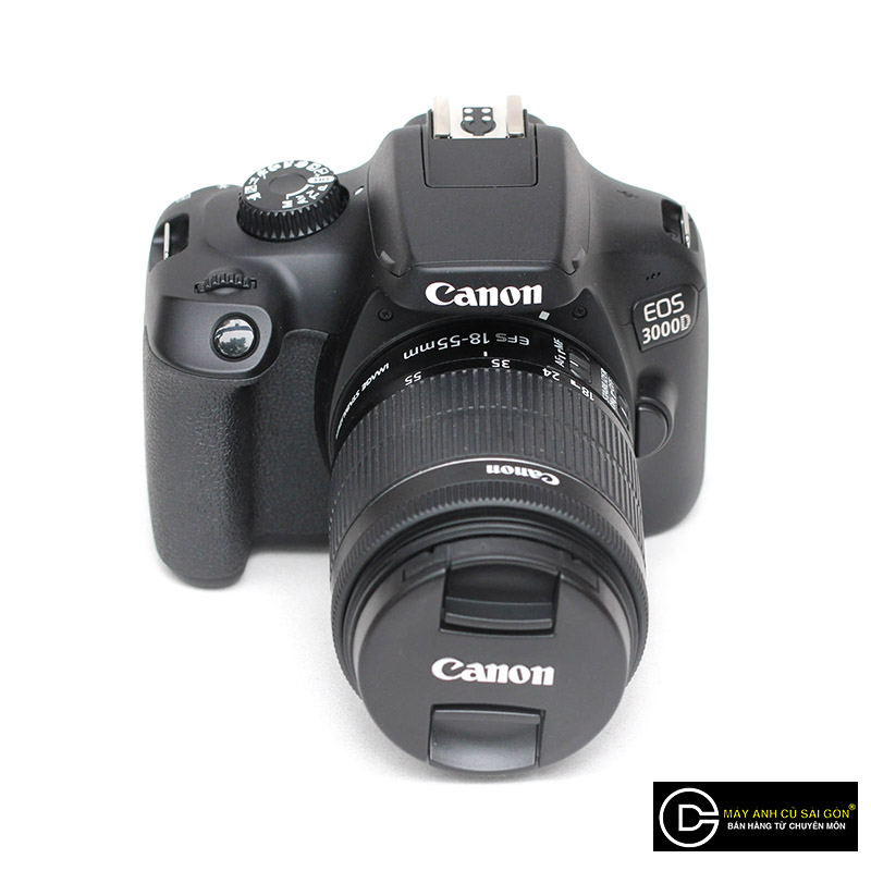 Máy Ảnh Canon 3000D Kèm Lens Kit 18-55 Cũ Giá Rẻ Ngoại Hình Đẹp | Máy Ảnh Cũ  Sài Gòn