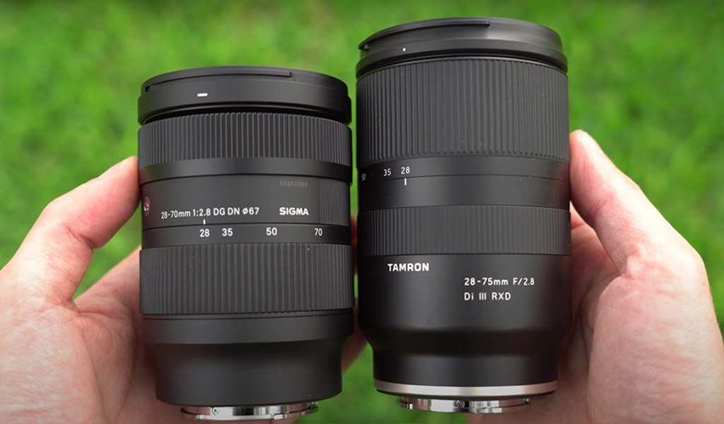 Lens đa dụng khẩu lớn Tamron 28-75F2.8 và Sigma 28-70F2.8 For Sony